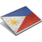 Philippines Flag Distressed Surface Book Skin